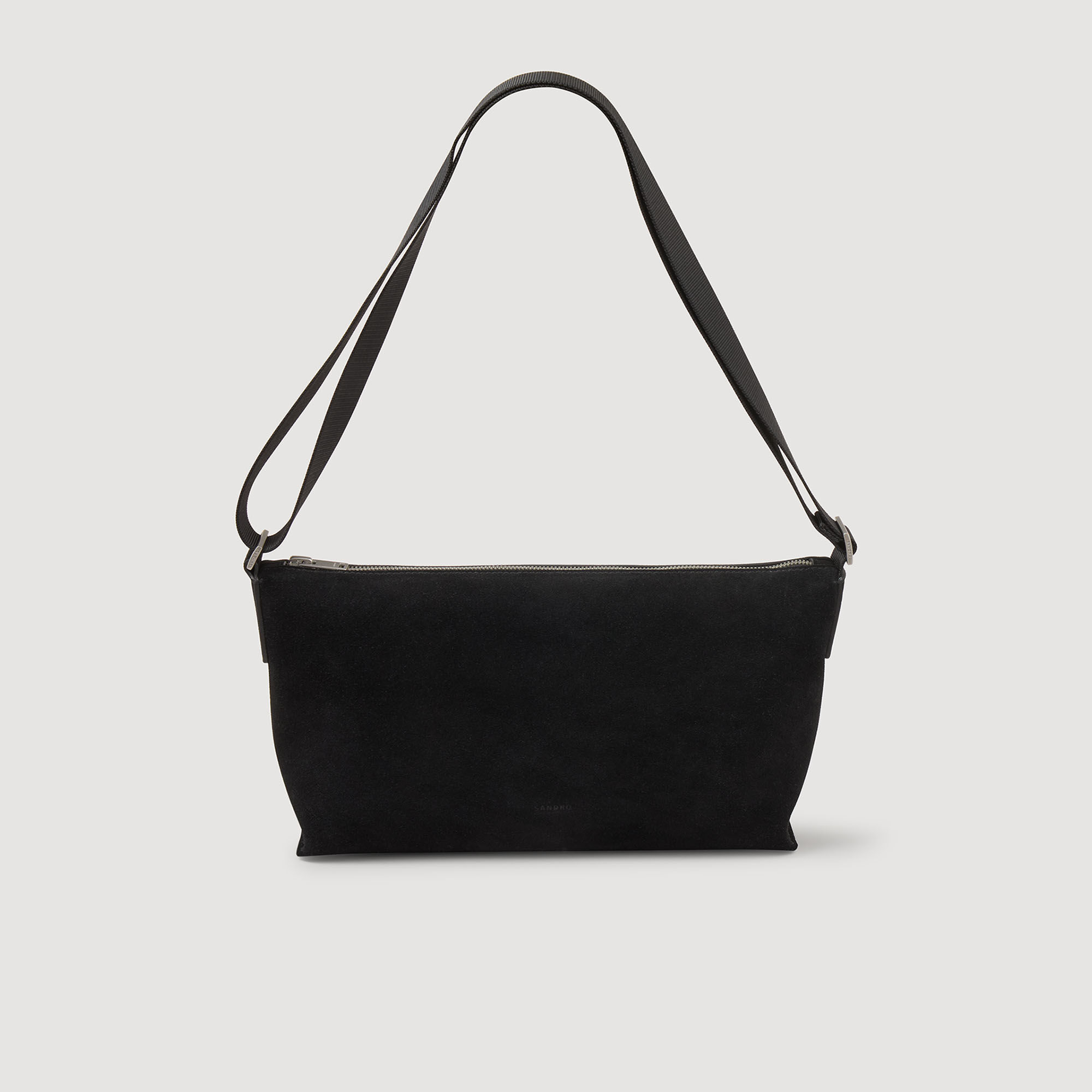 Sac hobo en croûte de cuir