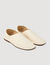 Slippers en cuir grainé