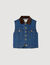 Blouson sans manches en denim 