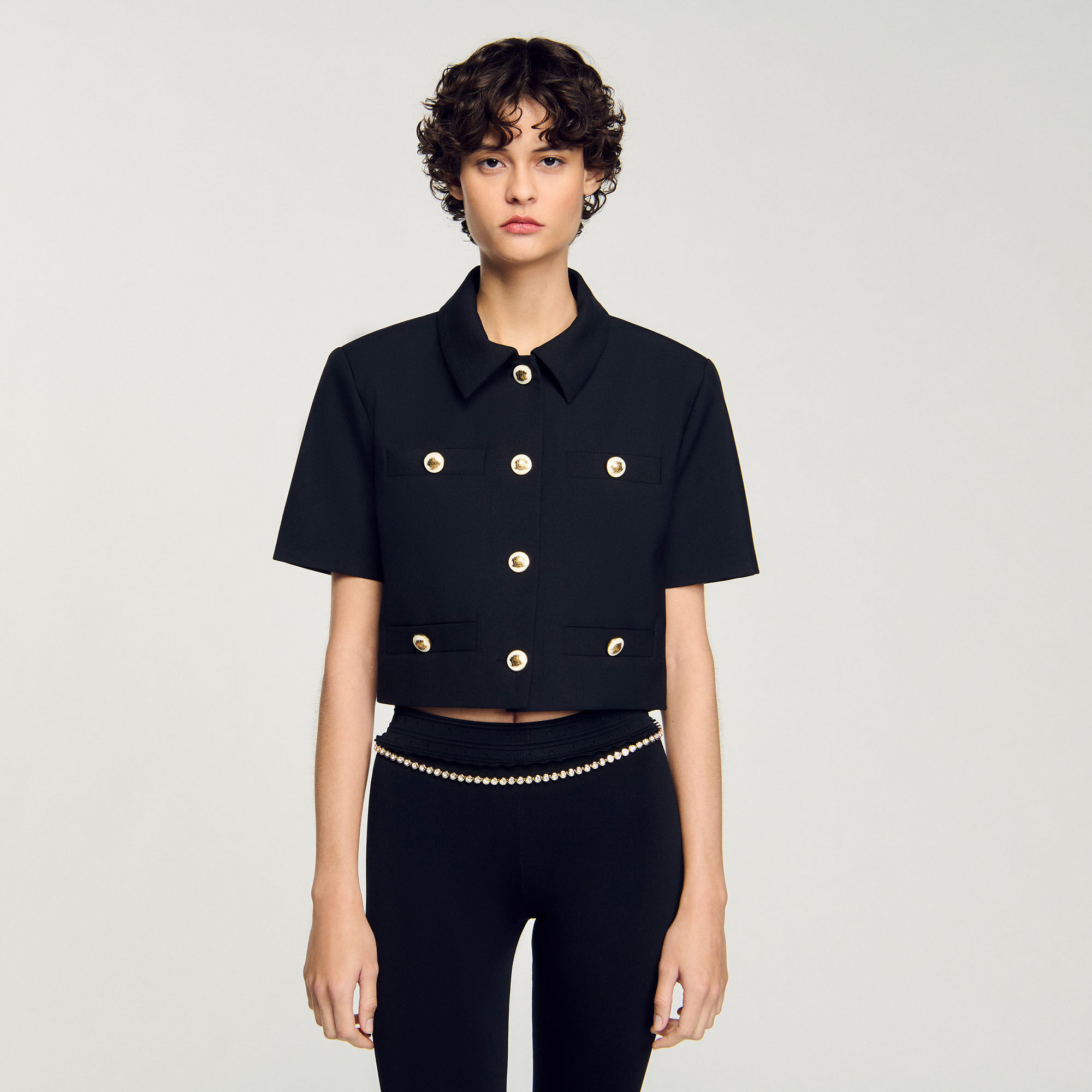 Veste à manches courtes 