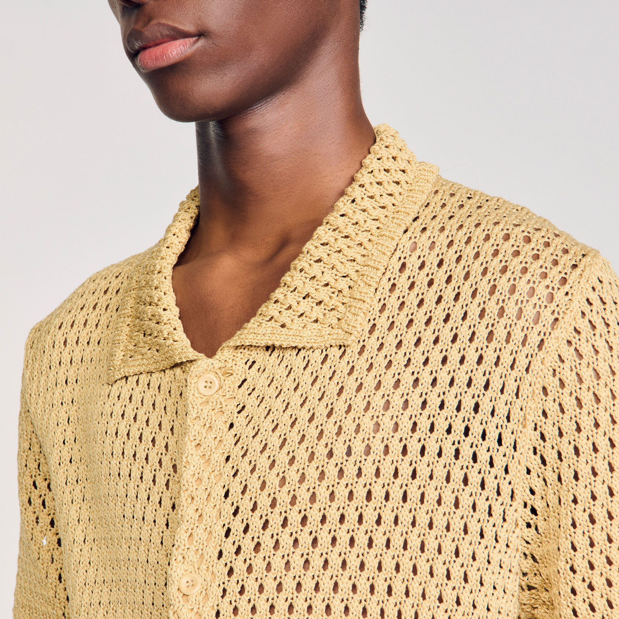 Chemise en crochet