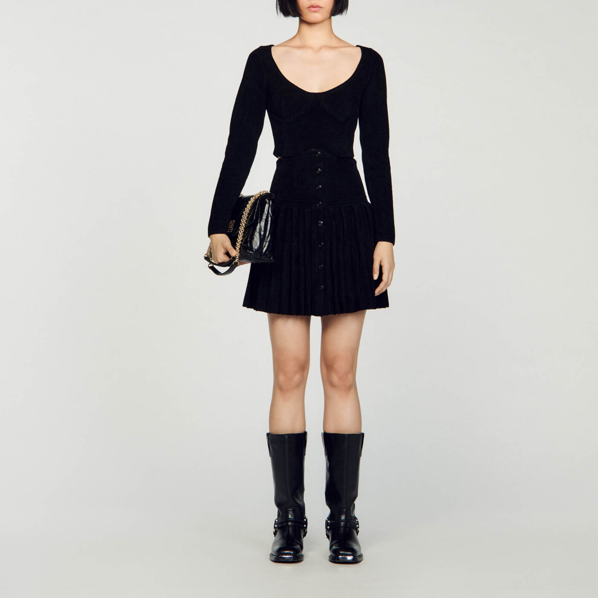 Pull maille velours 2025