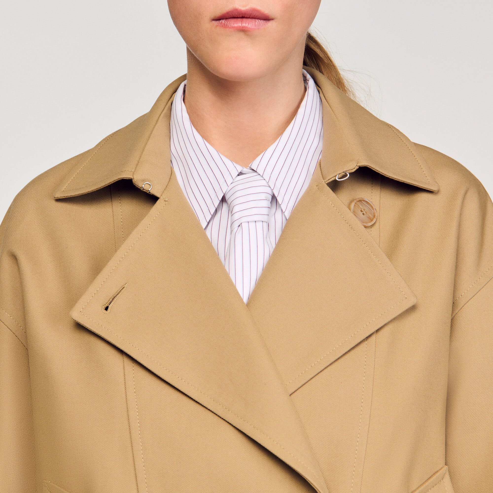 Trench court oversize