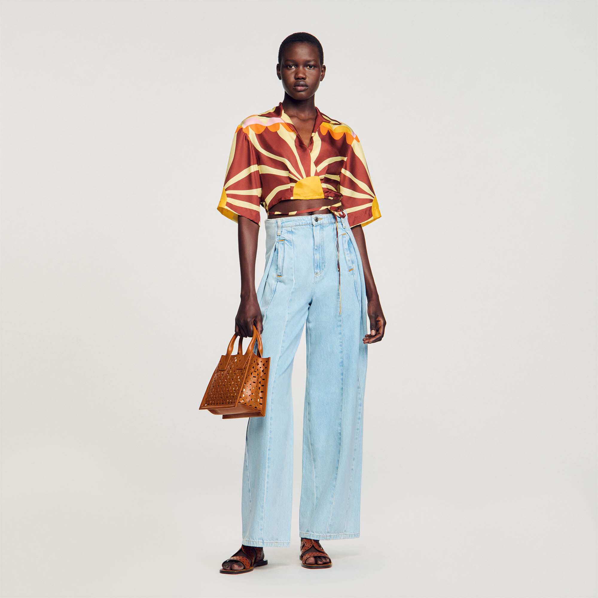 Chemisier femme sandro outlet