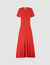 Robe longue en maille