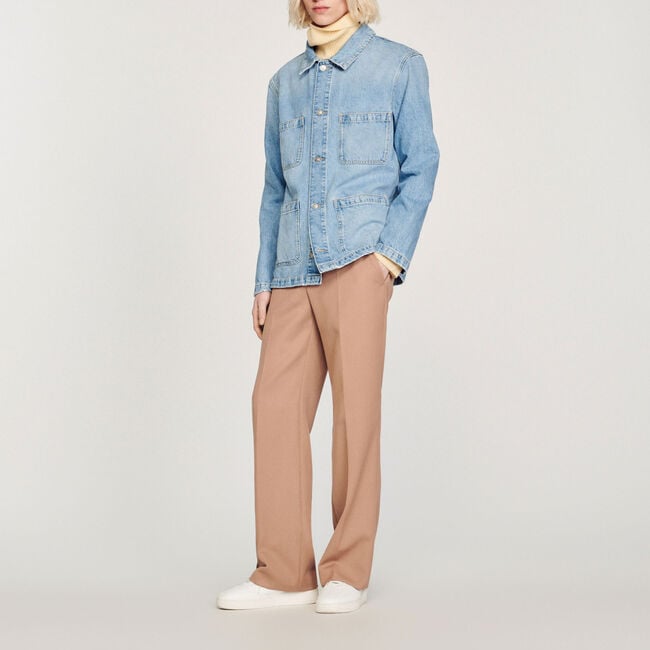 Blouson worker en denim
