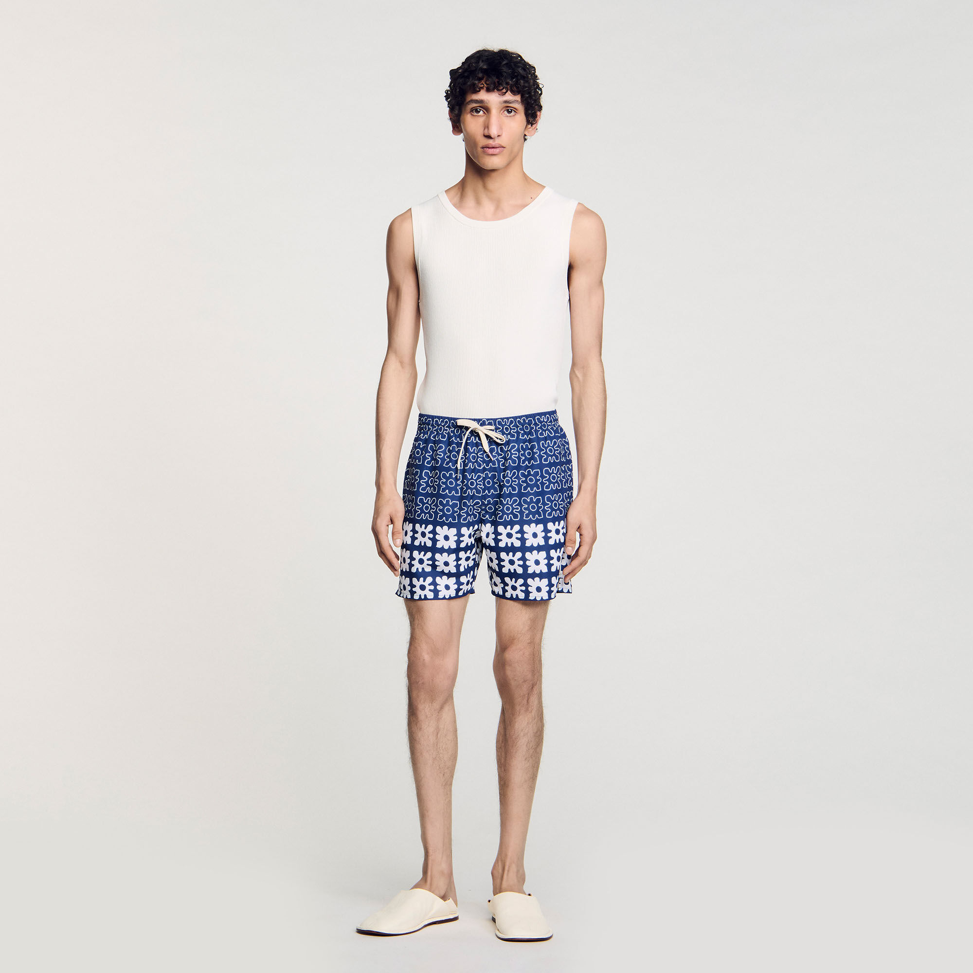 Maillot de bain à imprimé fleuri