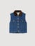 Blouson sans manches en denim 