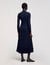 Robe longue en maille