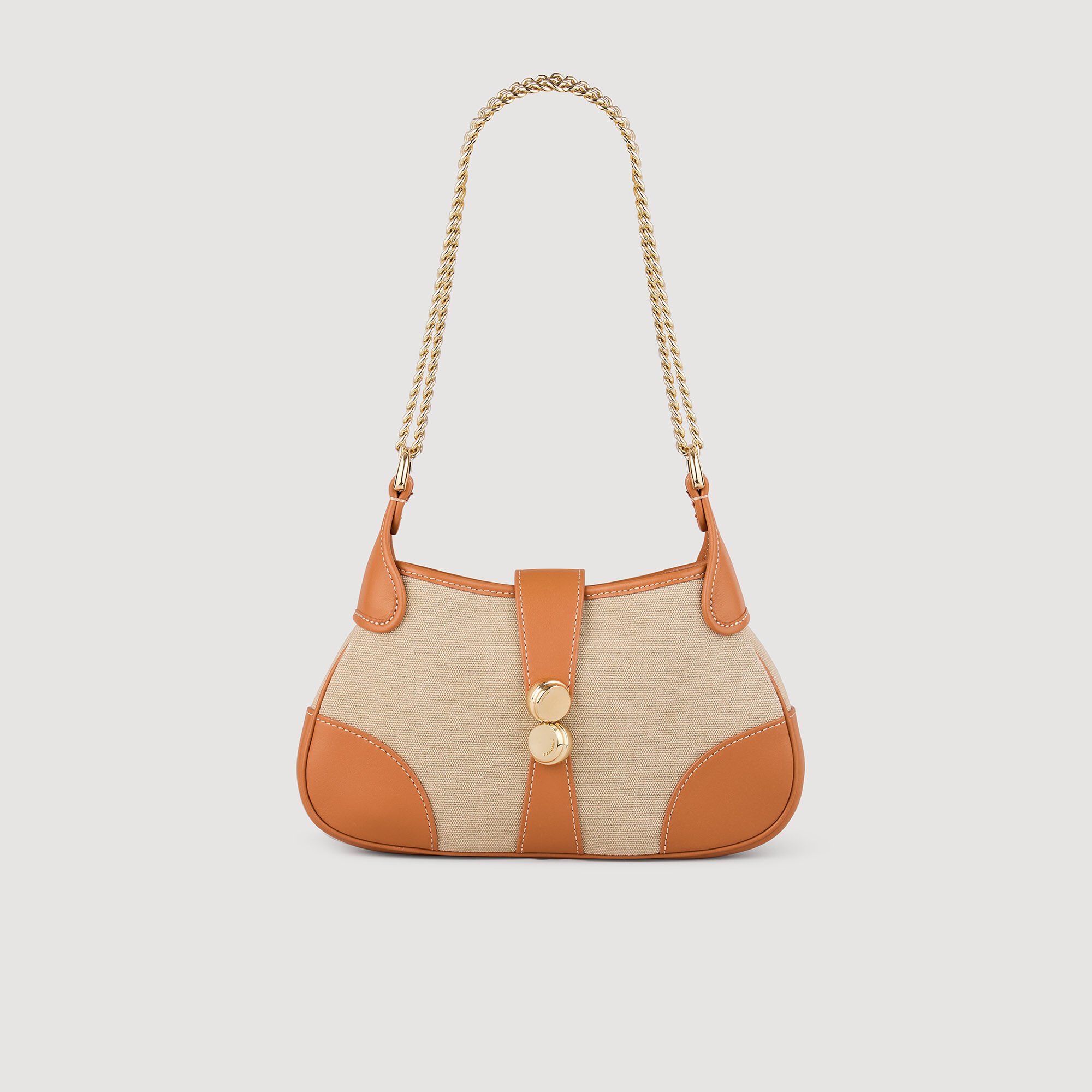 Sac Janet en toile et cuir