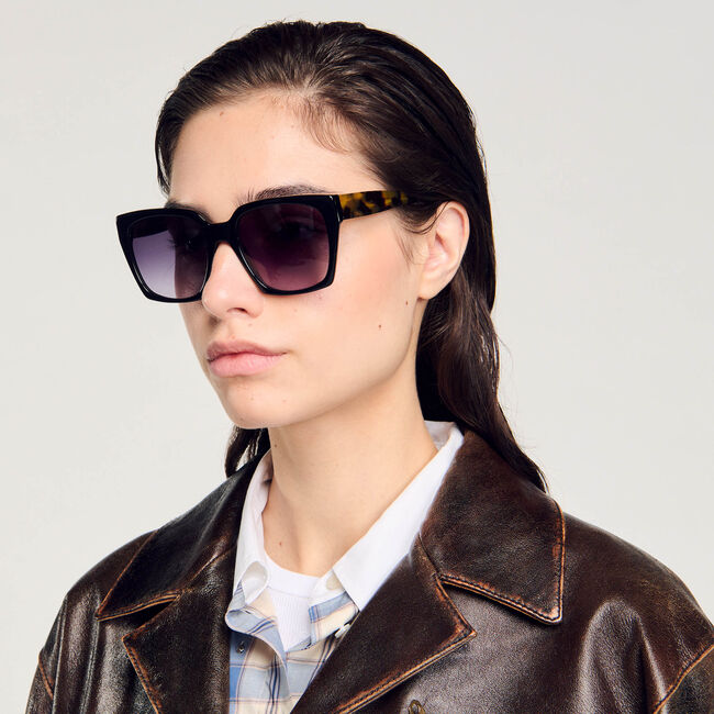Lunettes de soleil larges