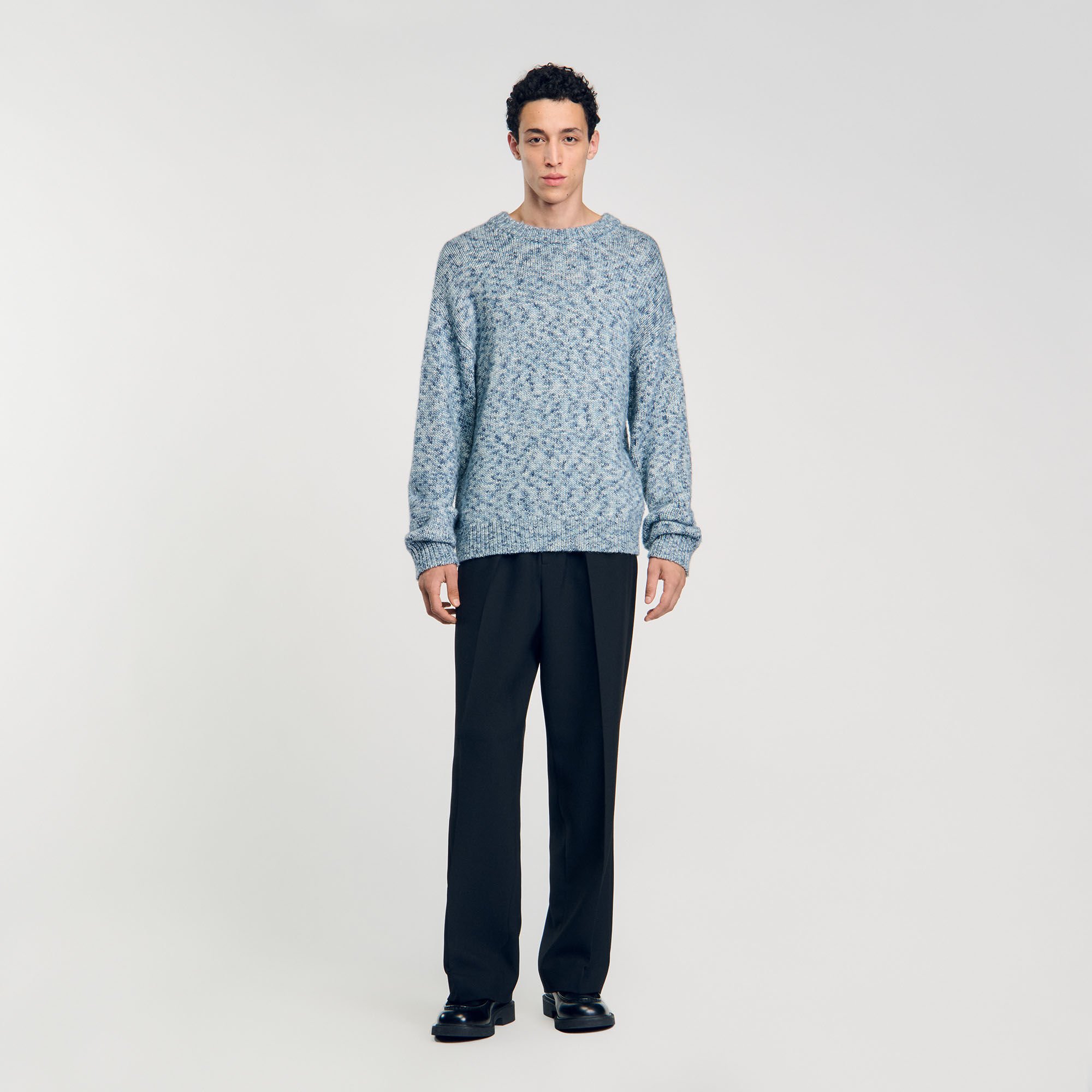 Pull sandro bleu ciel hotsell