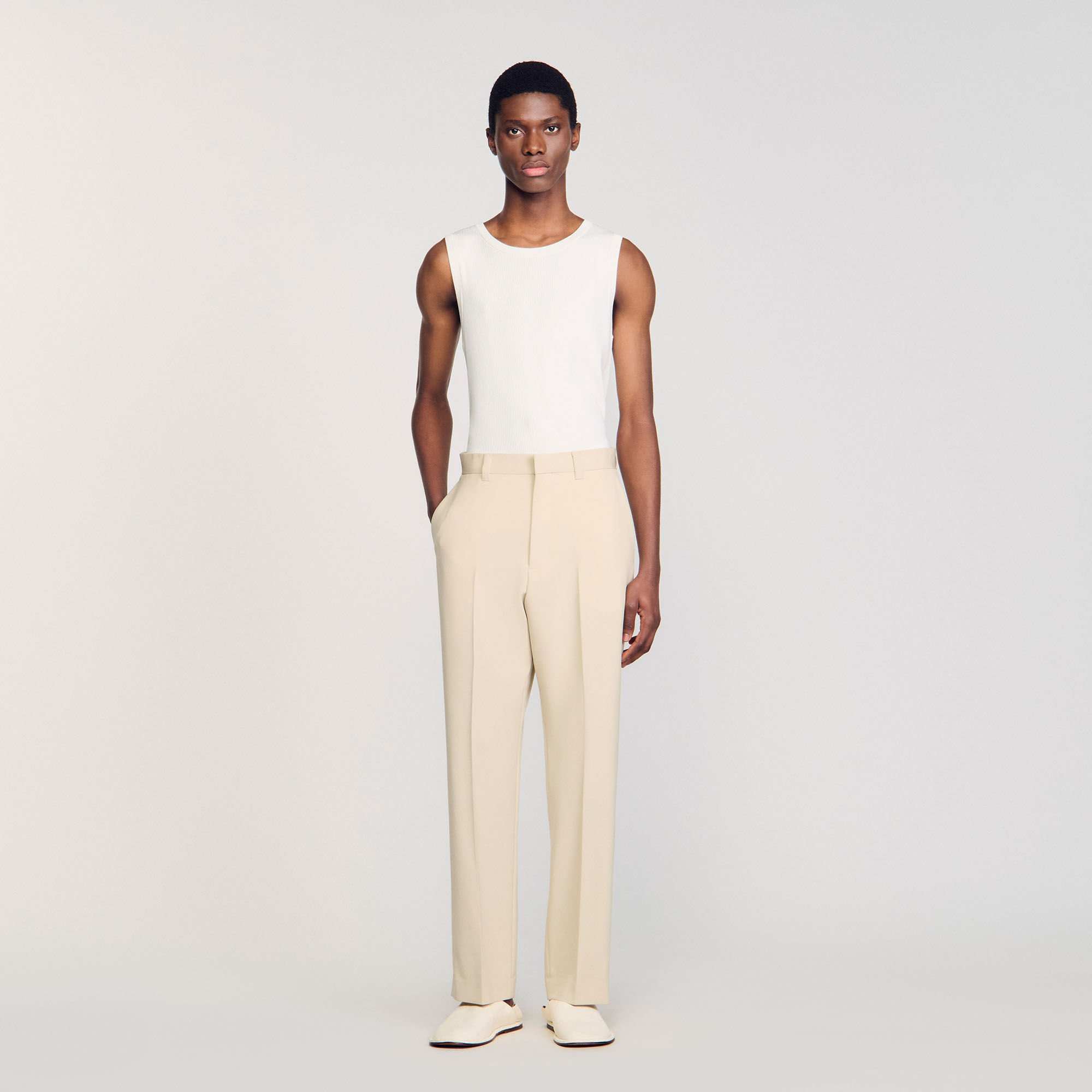 Pantalon de costume en laine