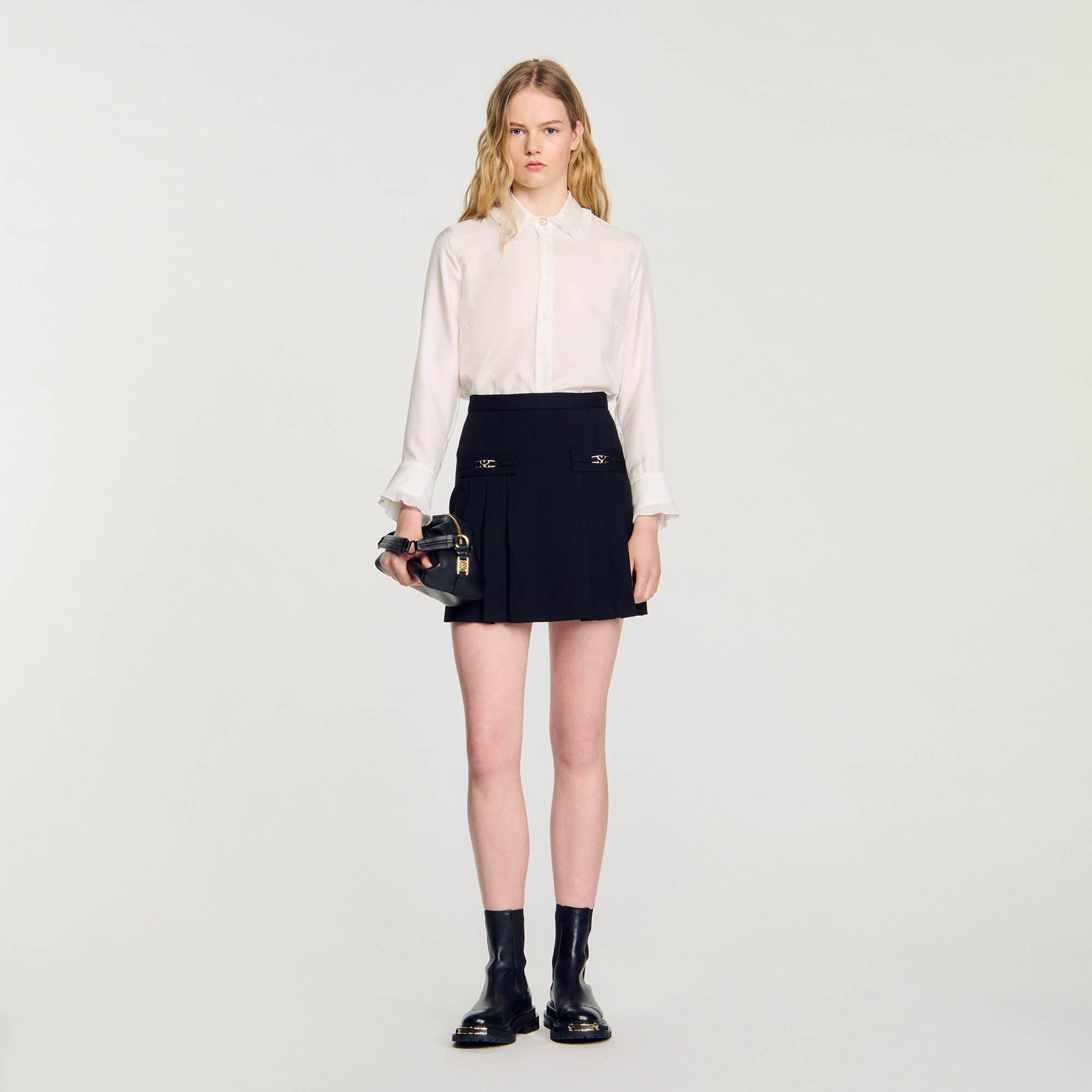 Jupe en jean sandro shop