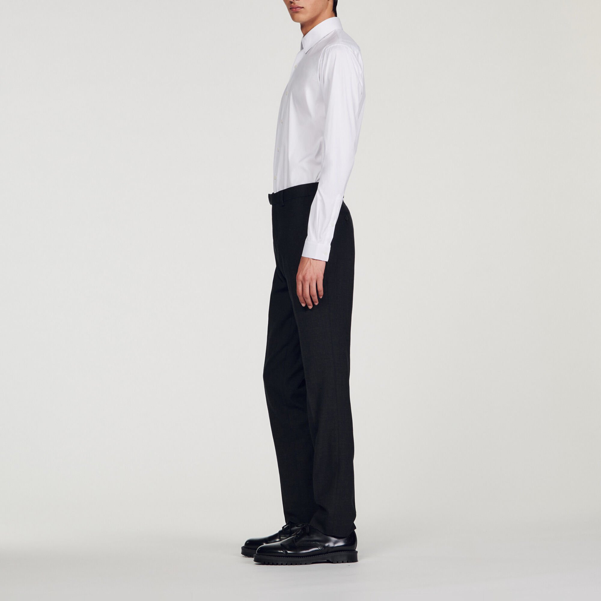 Pantalon de costume en laine