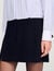 Robe courte bimatière col chemise