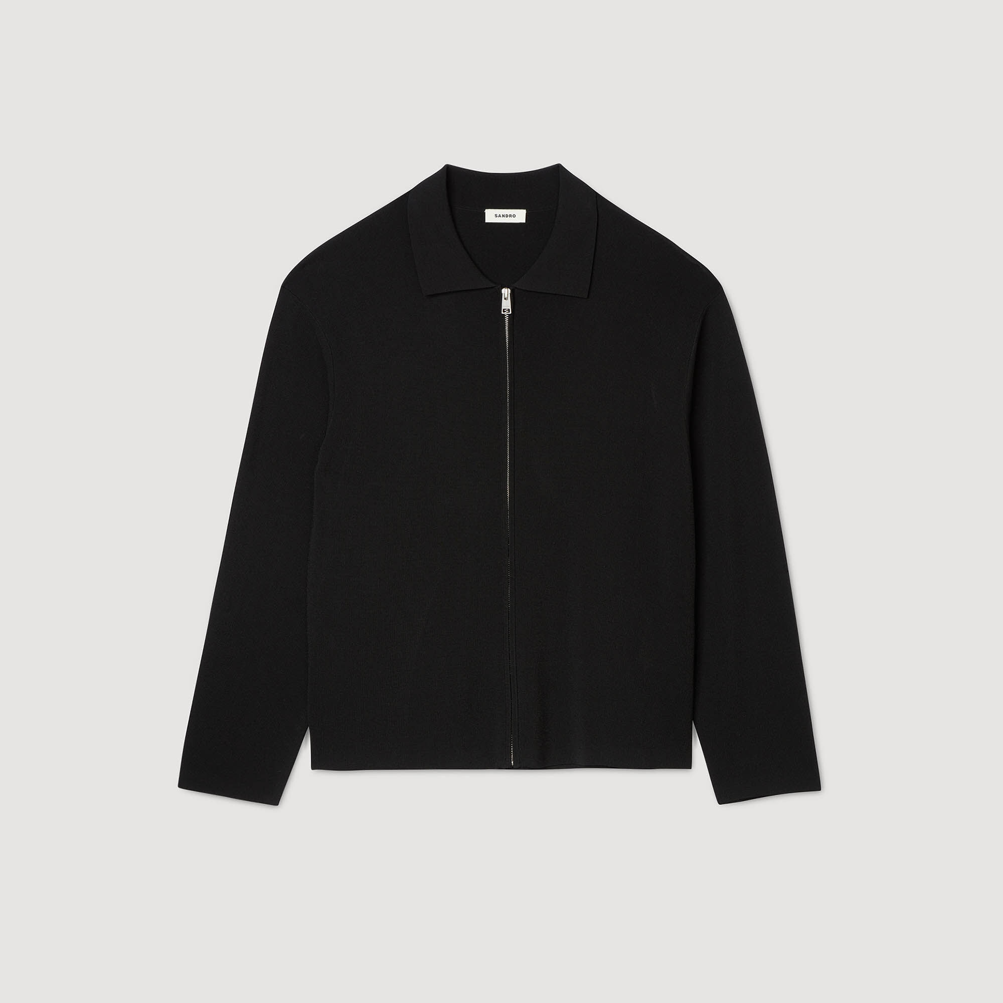 Cardigan zippé