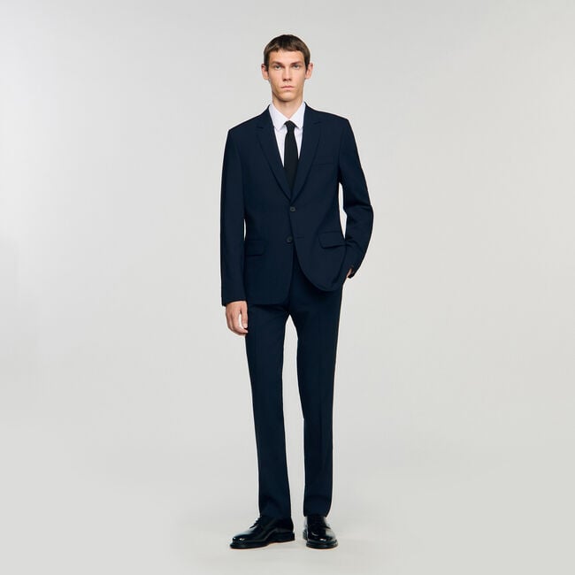 Veste de costume en laine