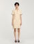 Robe courte en maille 