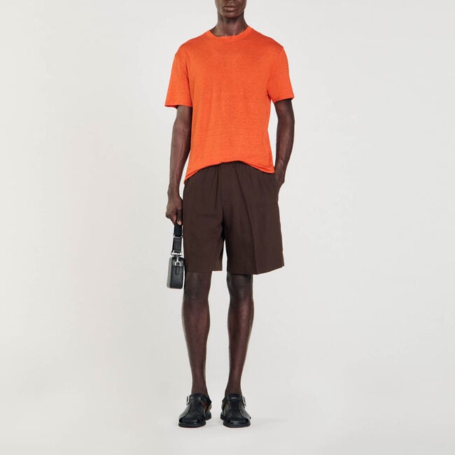 T-shirt en lin certifié