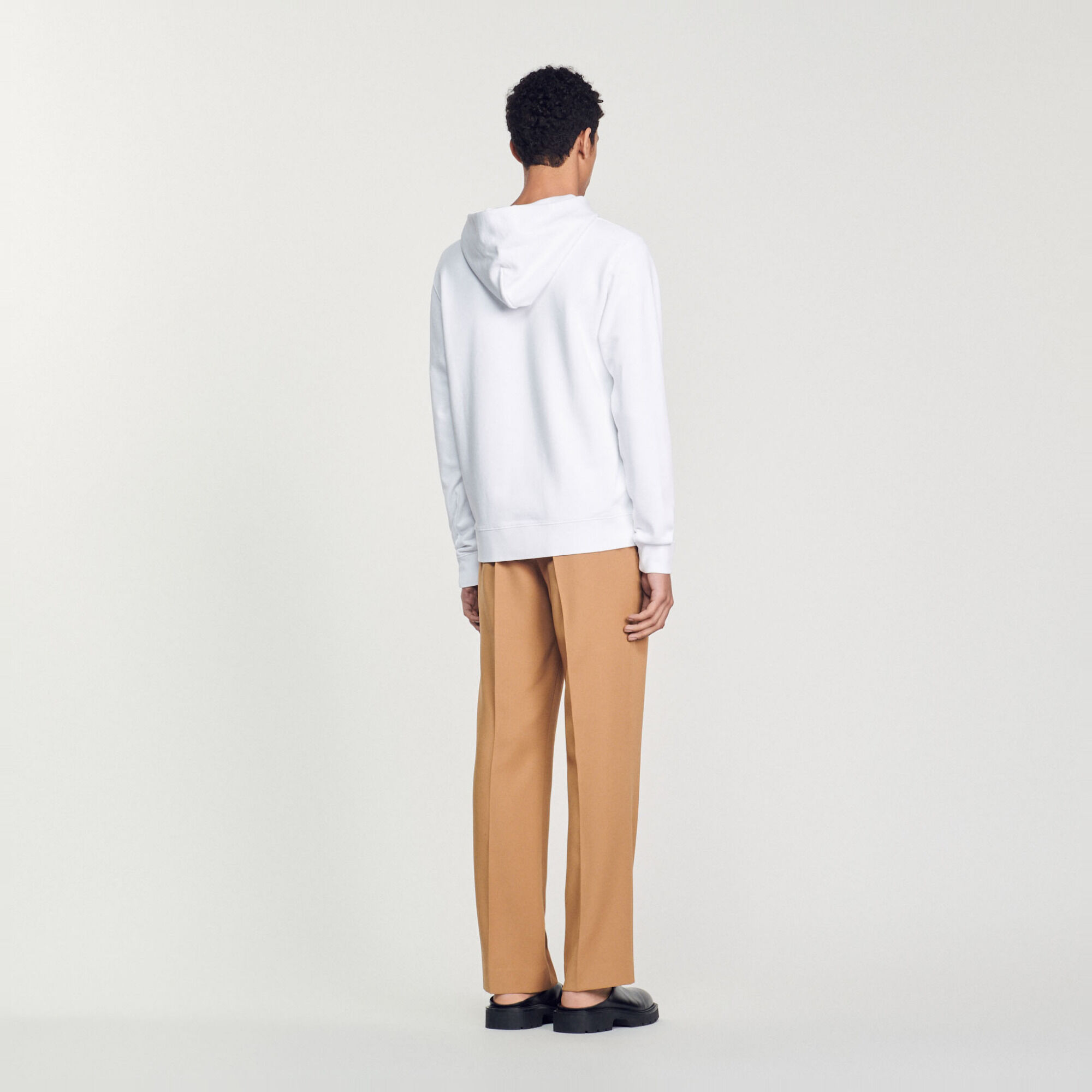 Hoodie brodé Sandro