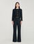 Pantalon de tailleur en tweed