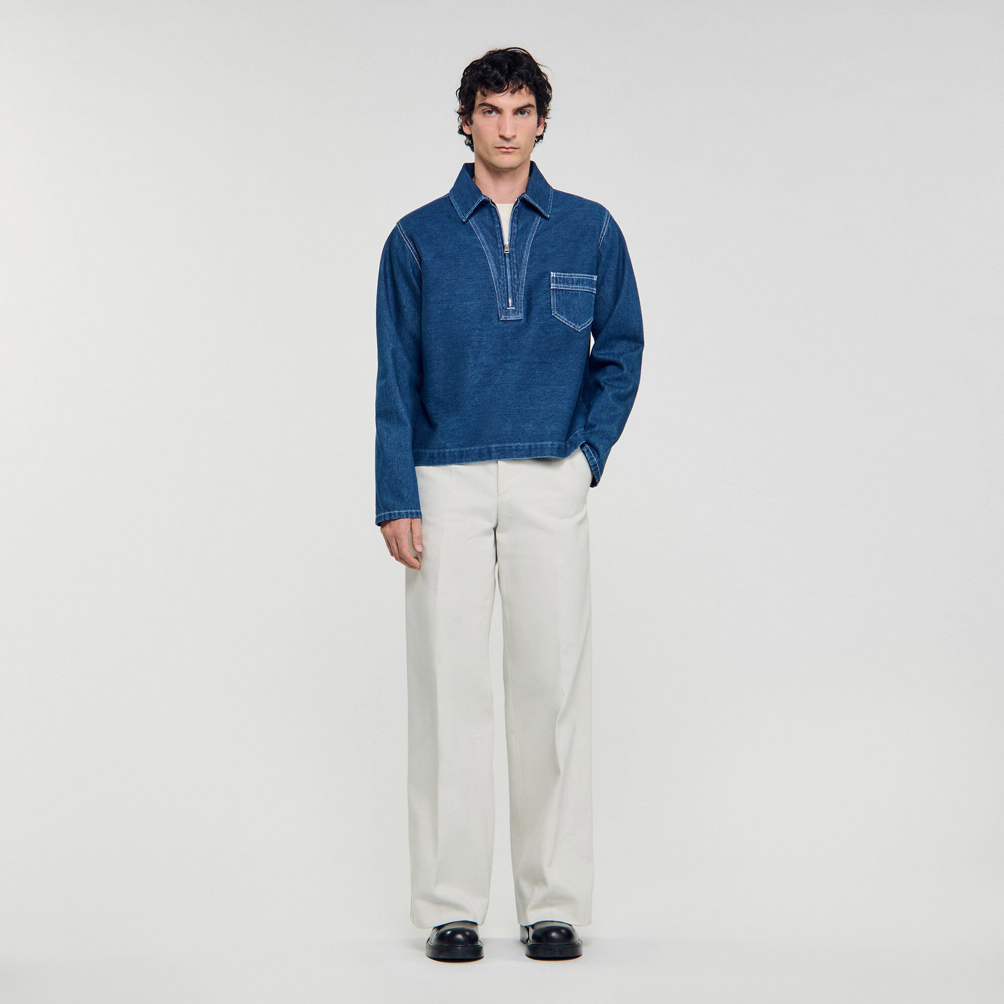Tunique en denim