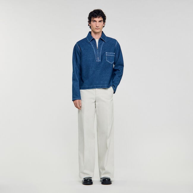 Tunique en denim