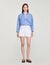 Chemise oversize à nœud