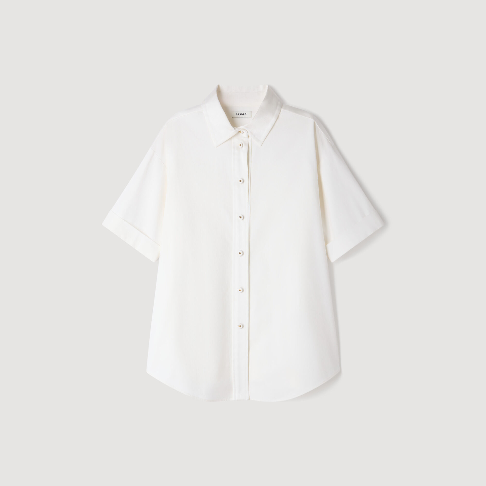 Chemise &agrave; dos pliss&eacute;