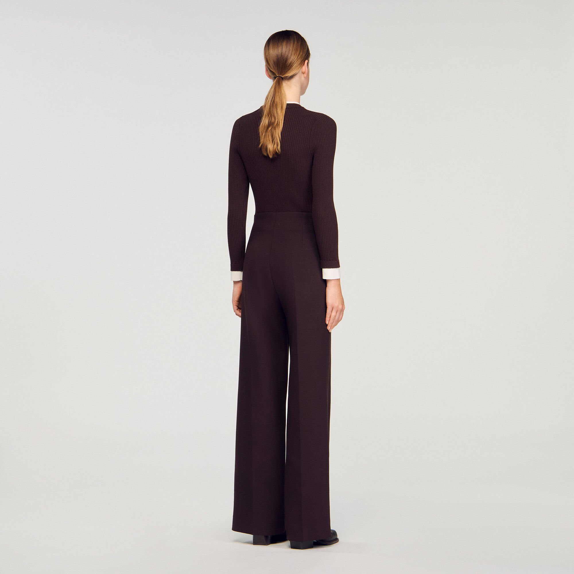 Pantalon évasé 