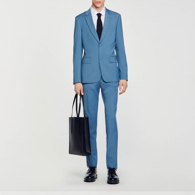 Veste de costume en laine