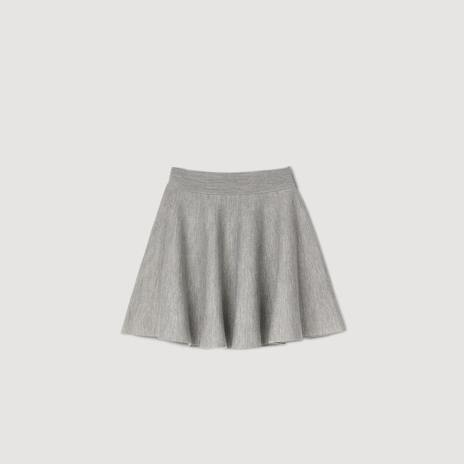 Jupe courte en maille