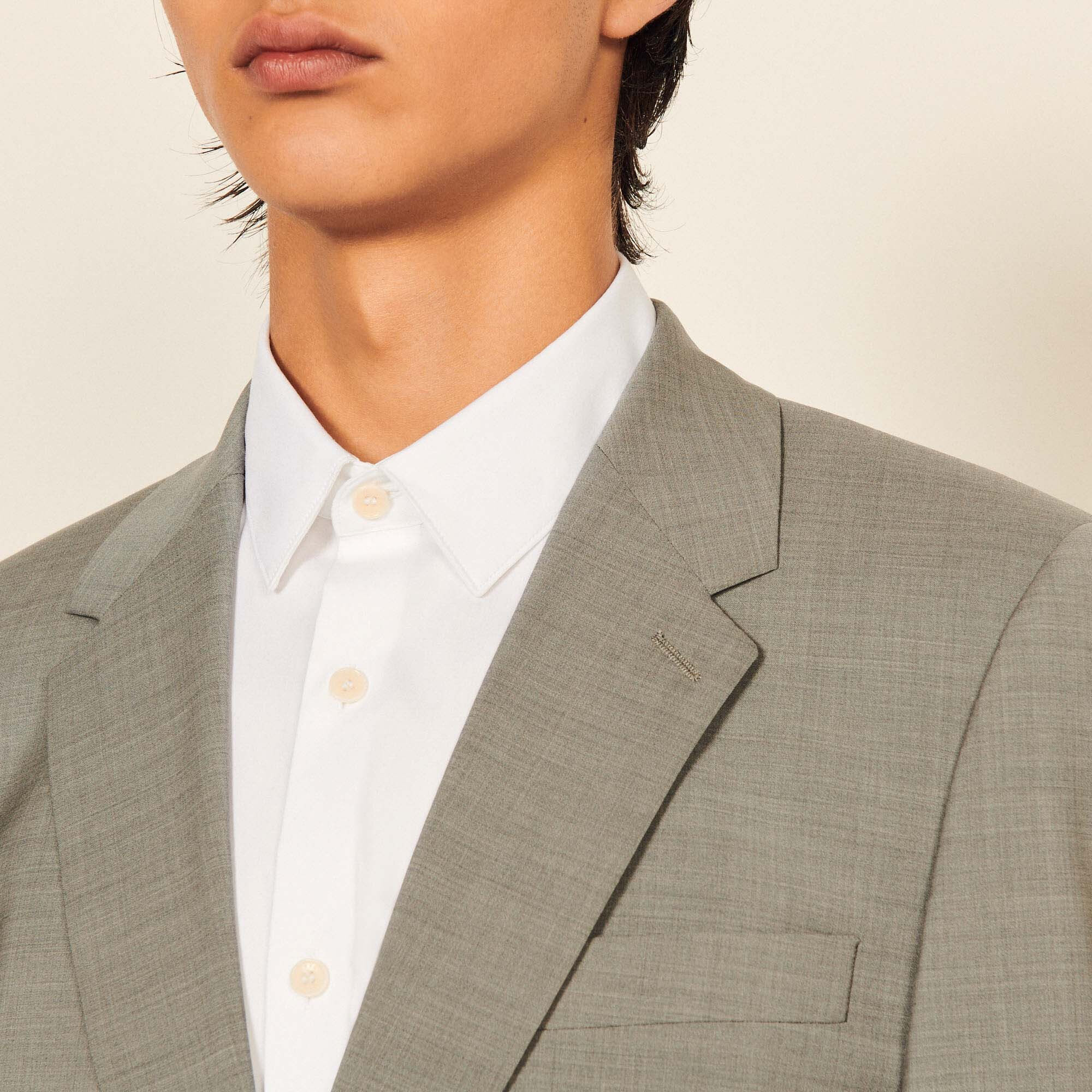 Veste de costume stretch