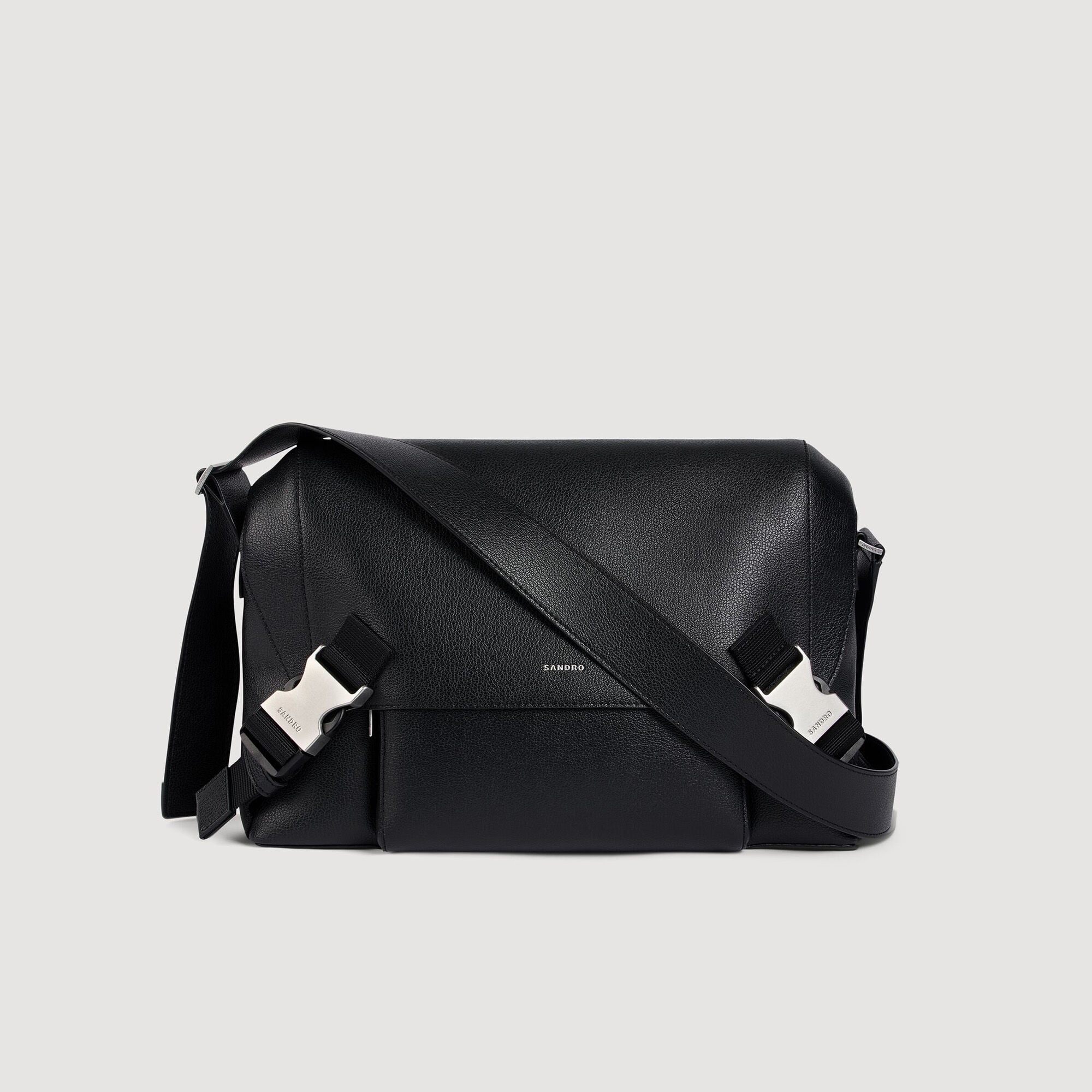 Sac en cuir reconstitu&eacute; - Homme | Sandro Paris