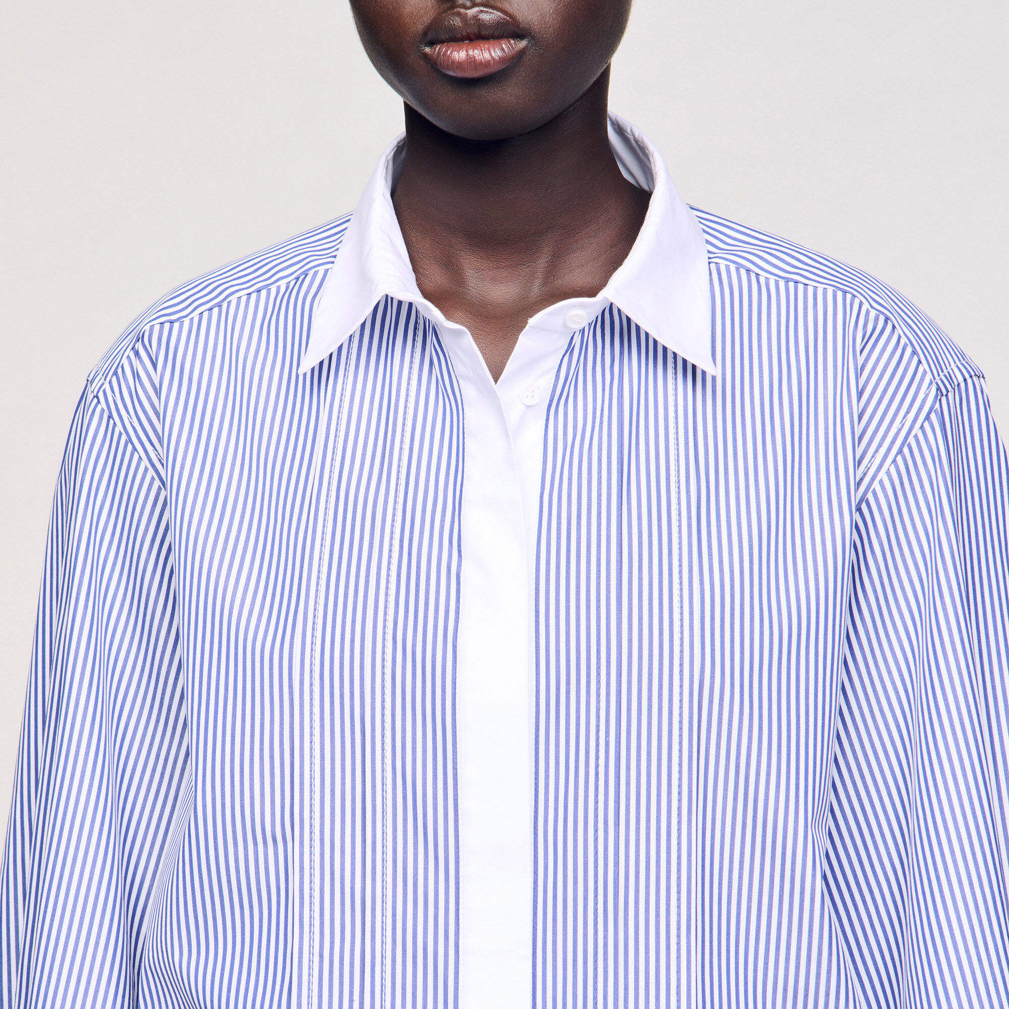 Chemise à rayures