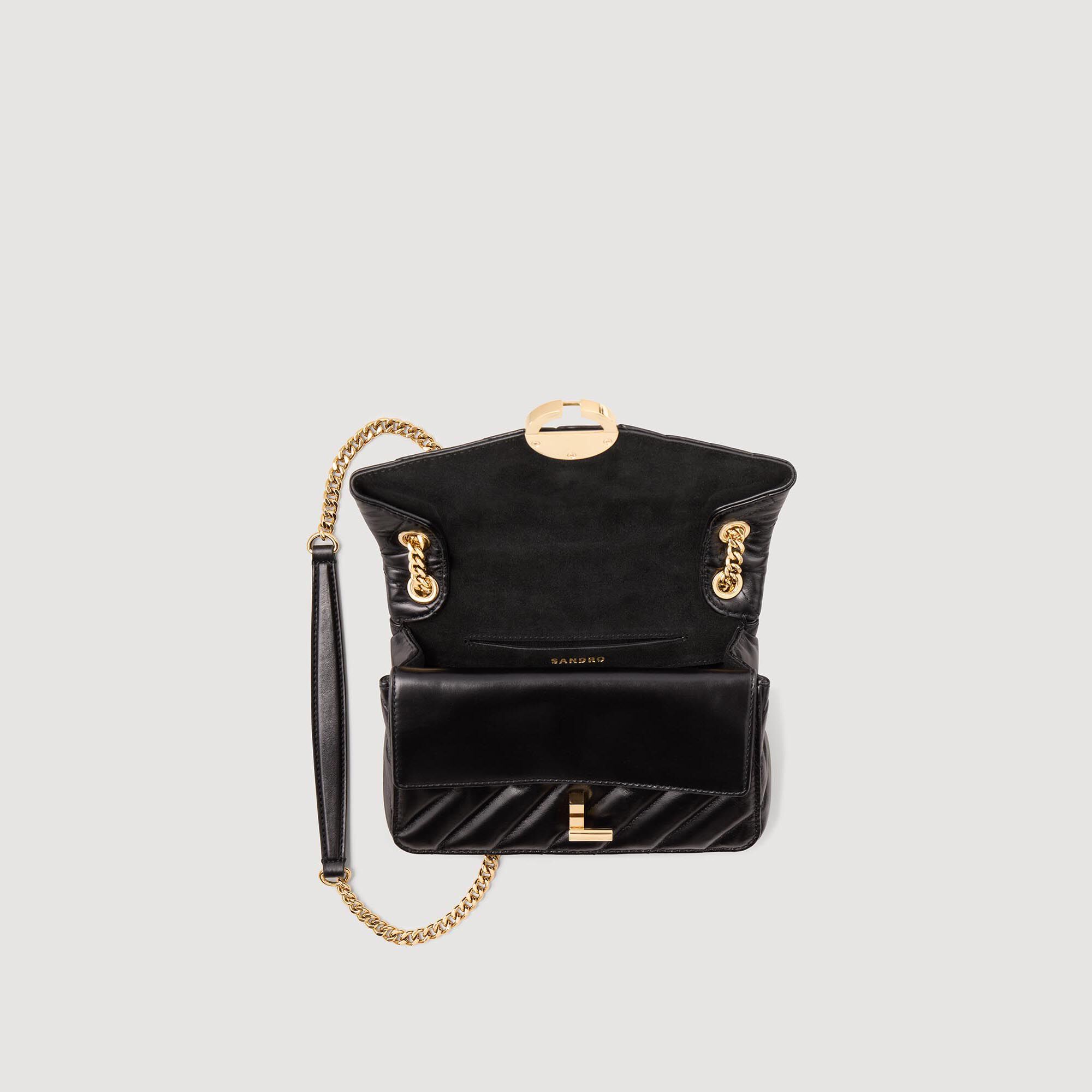 Petit sac Yza en cuir lisse