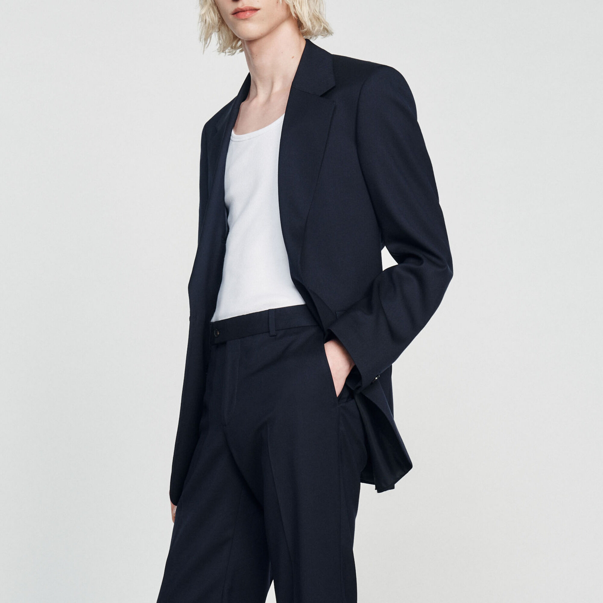 Veste de costume en laine