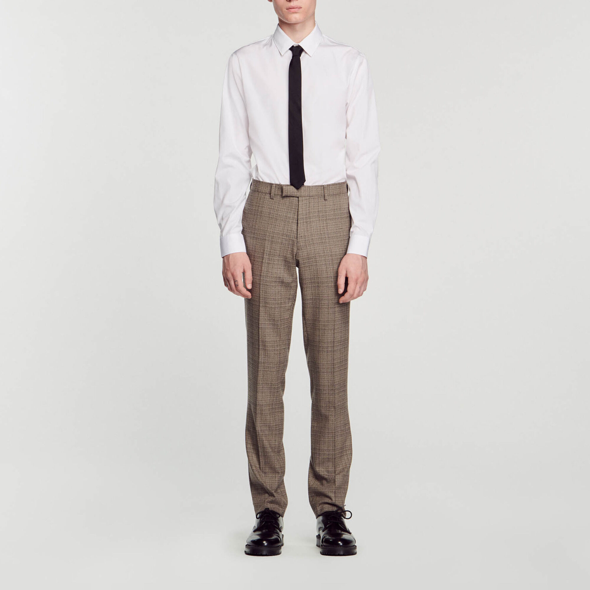 Pantalon de costume en laine