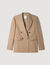 Veste de costume crois&eacute;e en laine - Homme | Sandro Paris