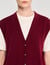 Pull bicolore en laine et cachemire 