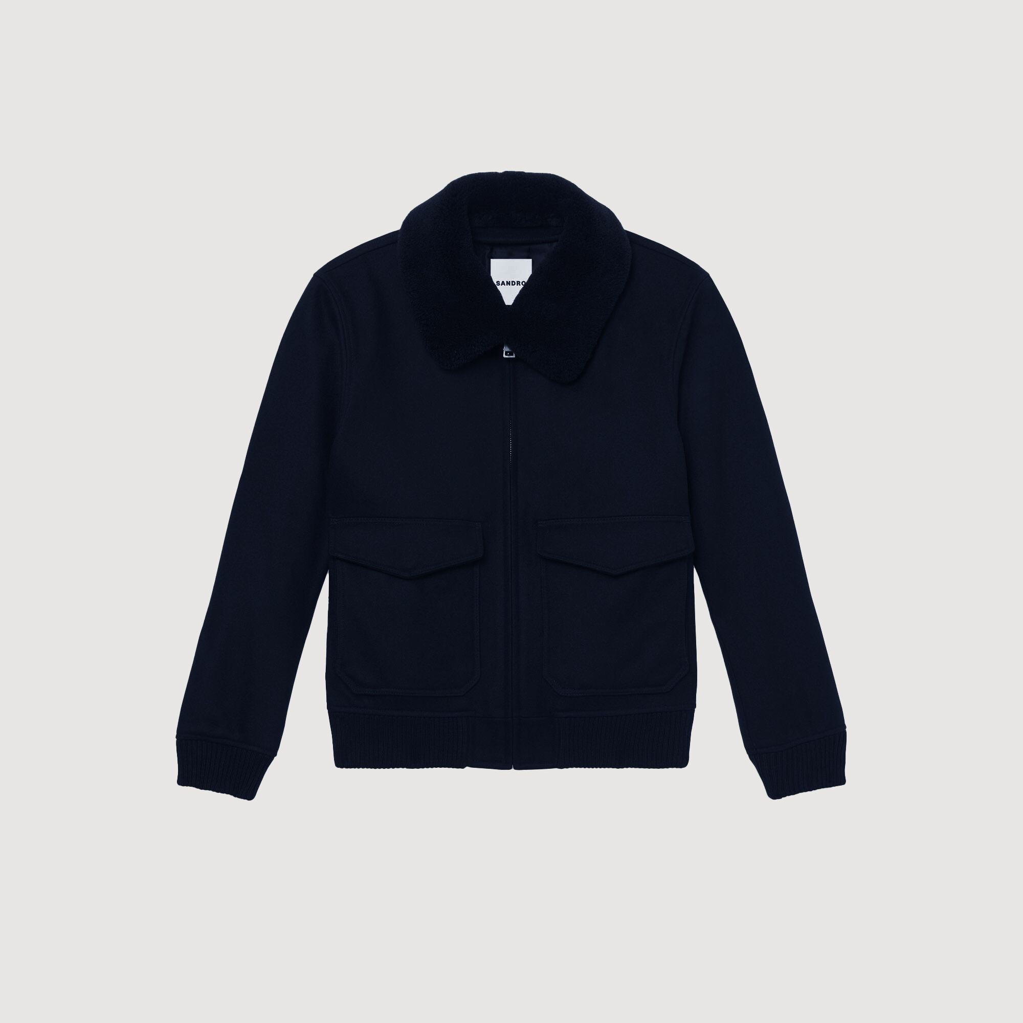 Blouson aviateur zippé