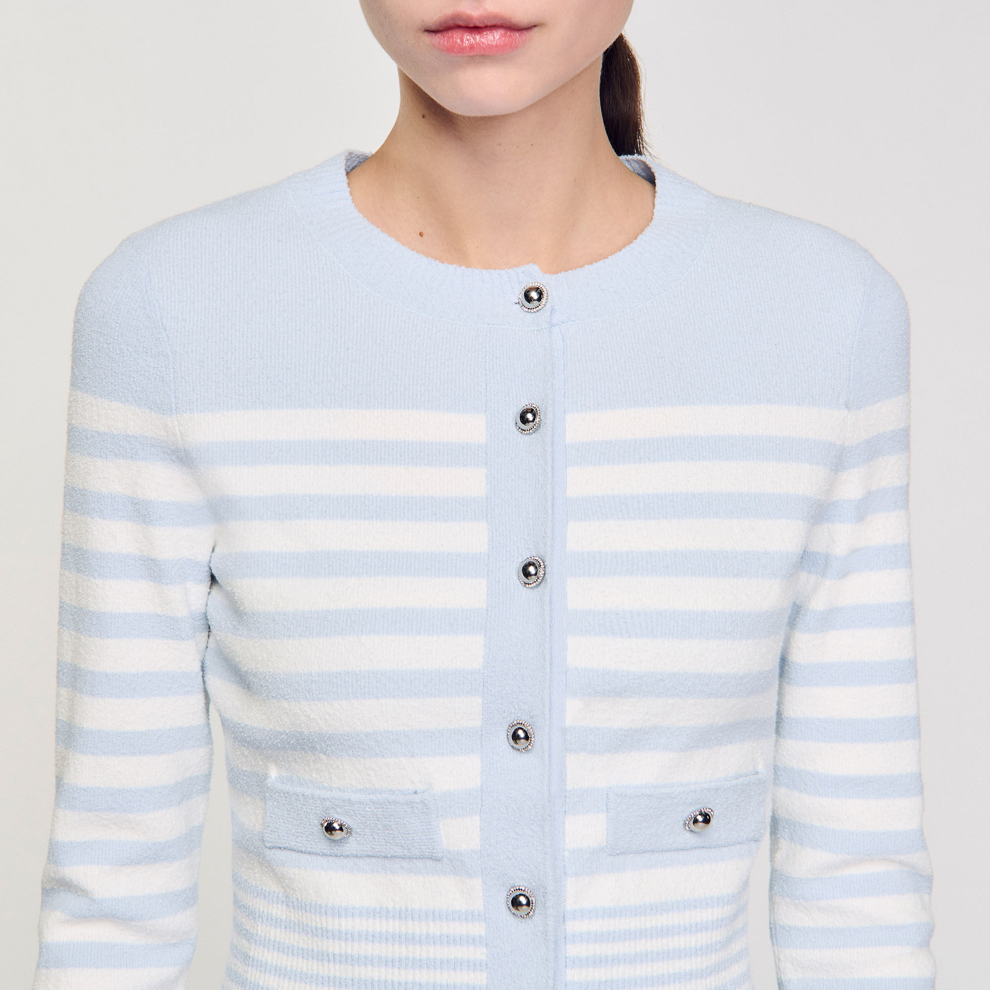 Cardigan à rayures