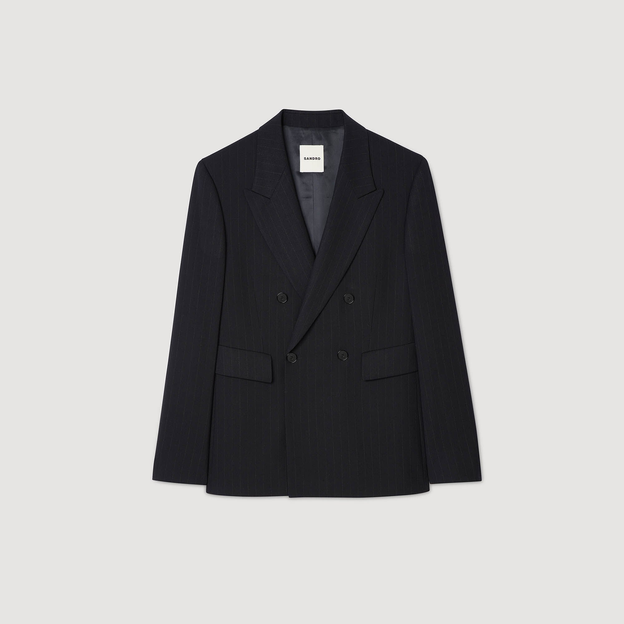 Veste de costume croisée
