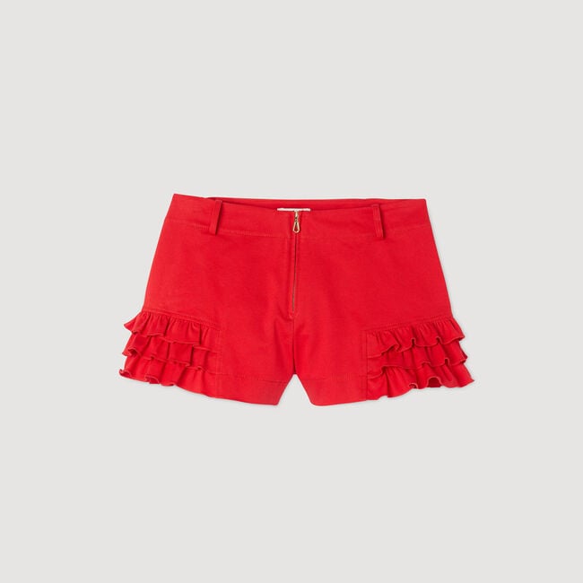 Short à volants