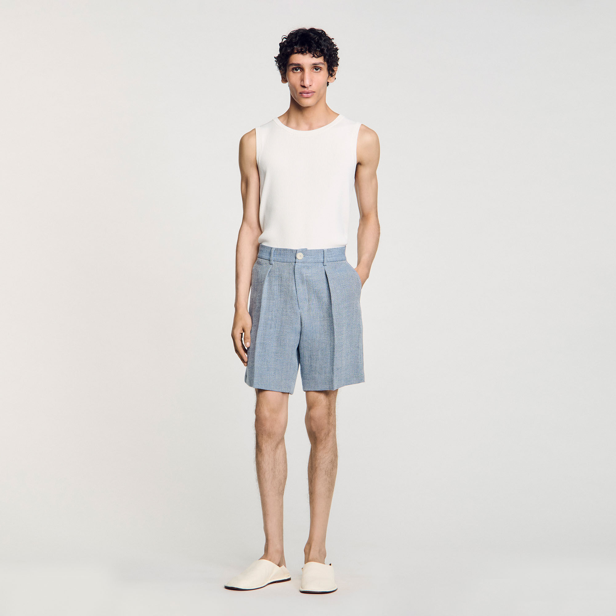Short à pli