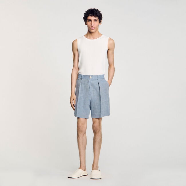 Short à pli