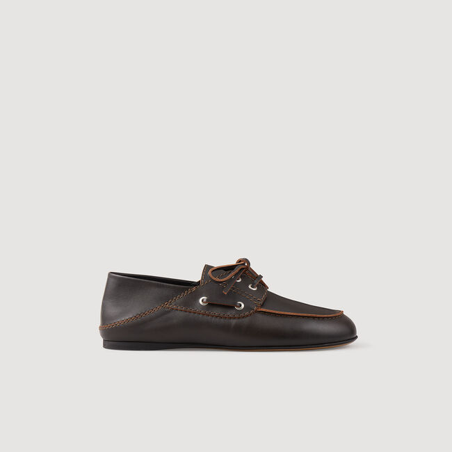 Mocassins en cuir 