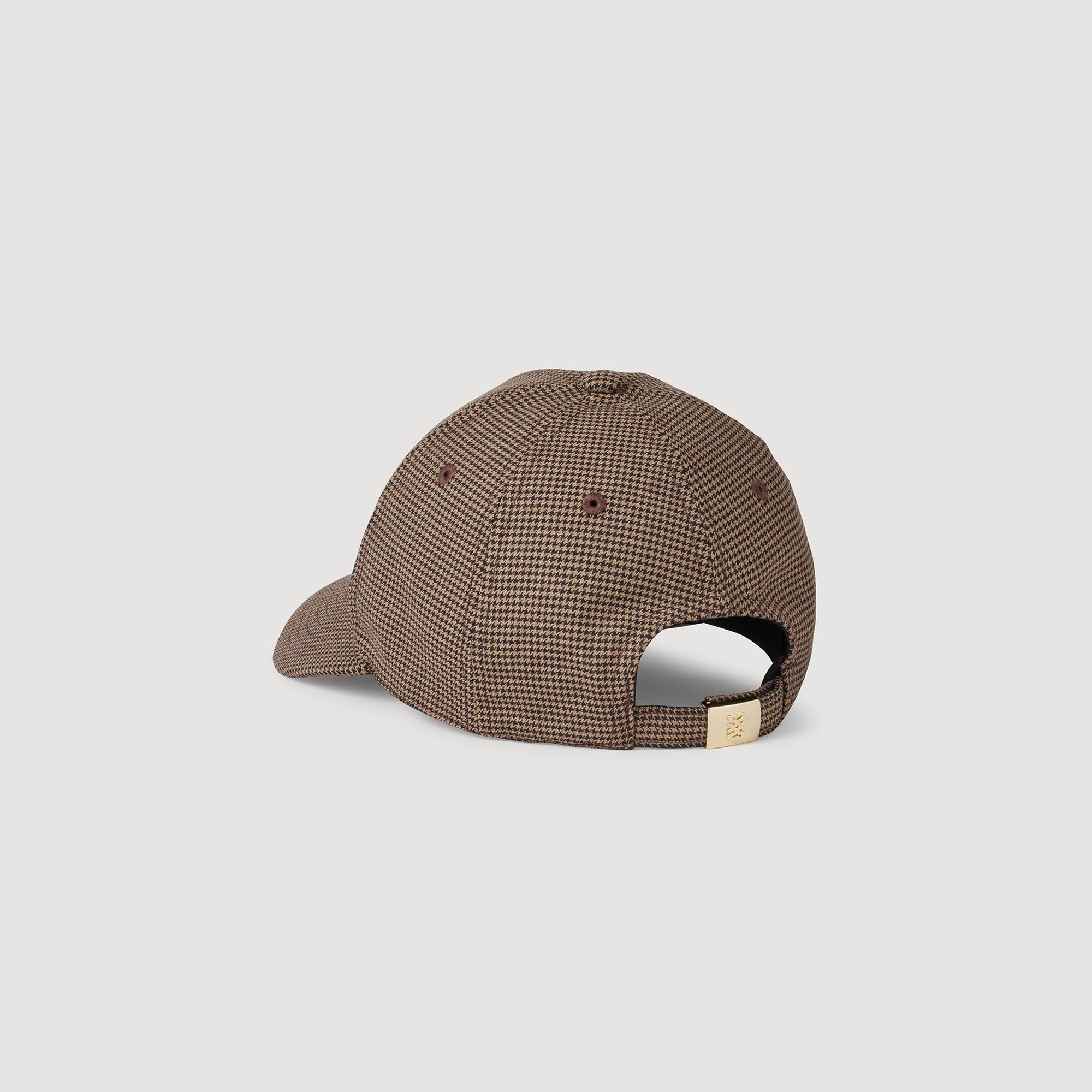 Casquette à imprimé pied de puce