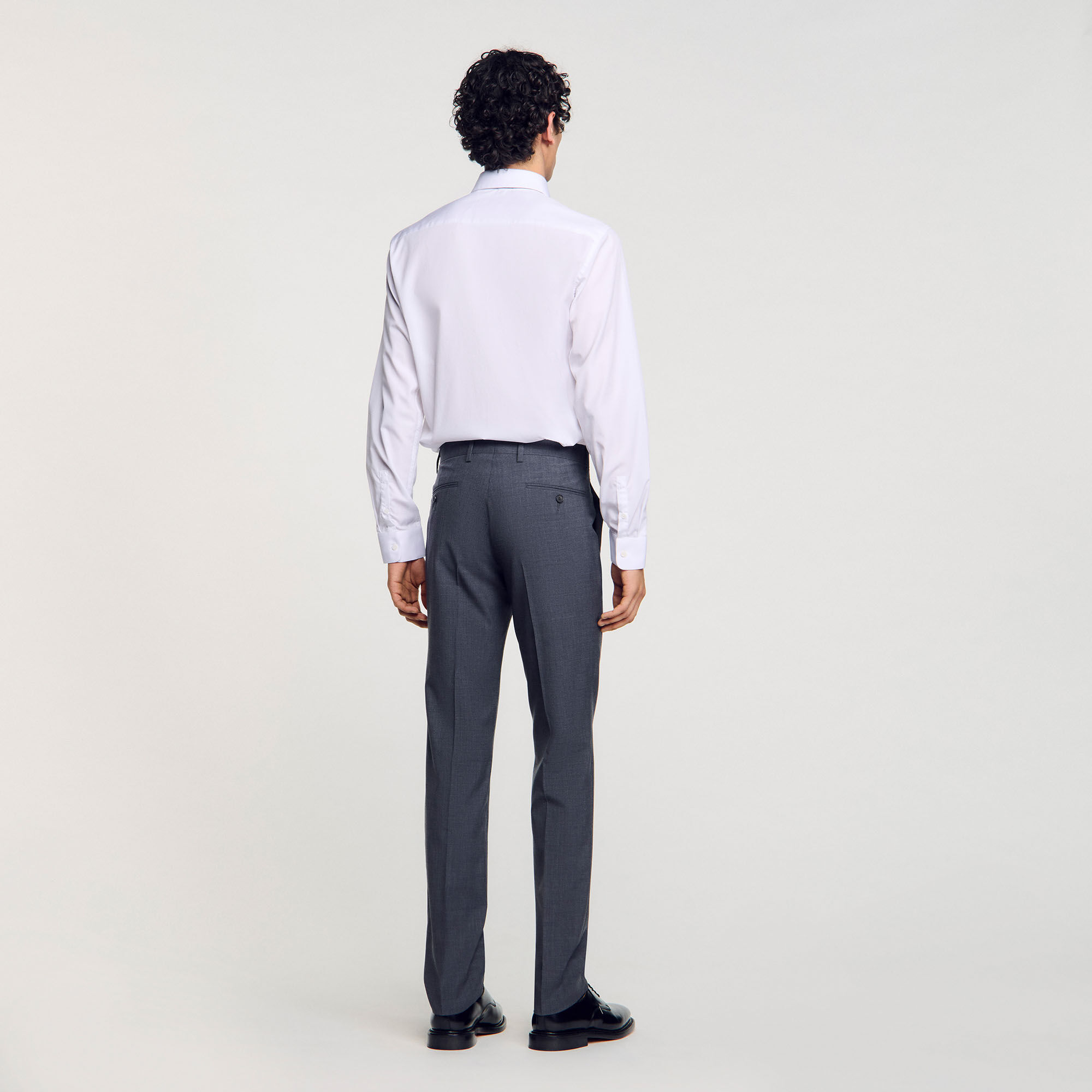 Pantalon de costume en laine